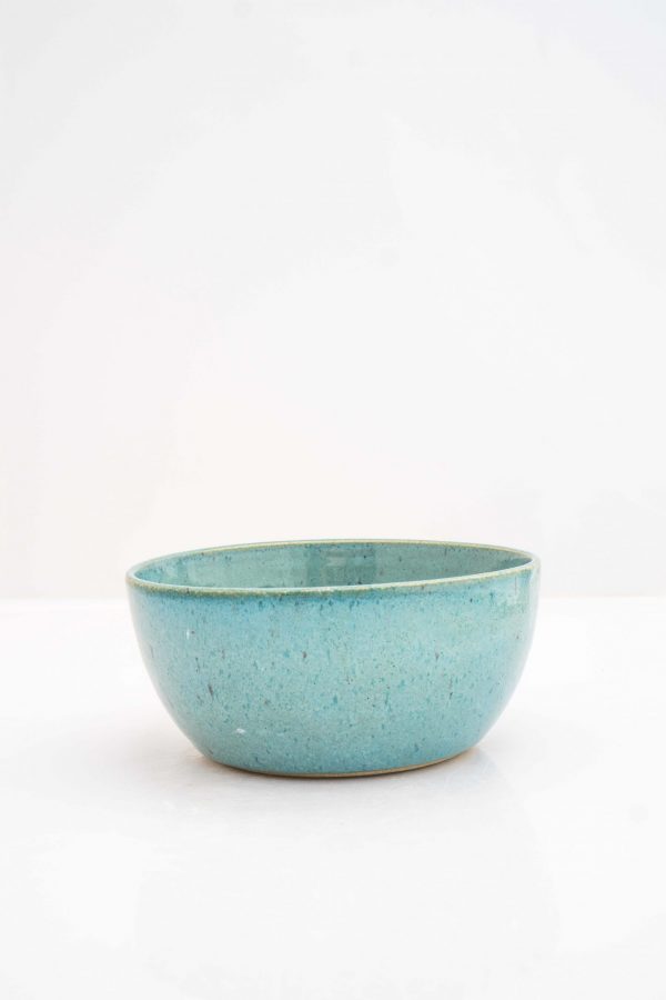 Ceramic Bowl - Glazed Green
